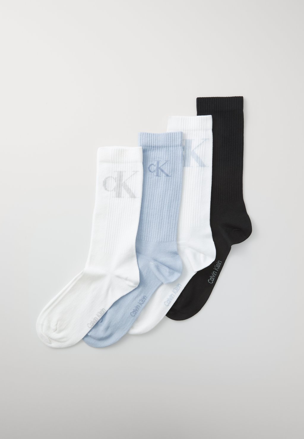 

Носки MEN SOCK SHADOW LOGO 4 PACK Calvin Klein Underwear, светло-голубой