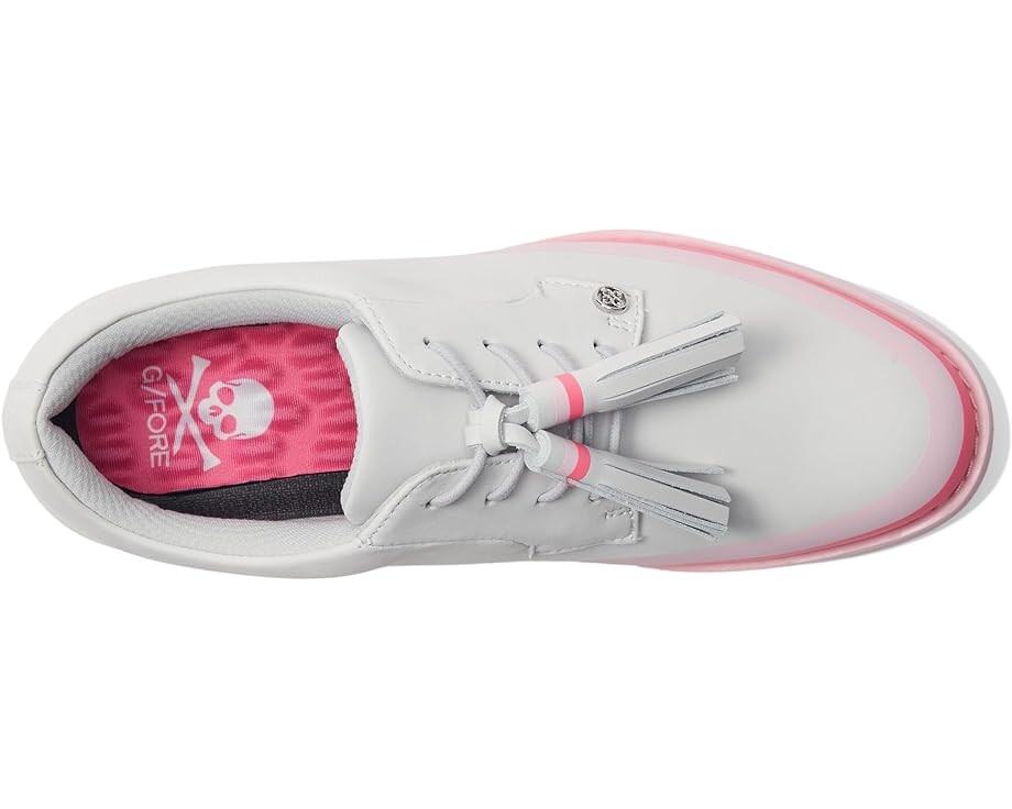 Кроссовки GFORE Gallivanter Pebble Leather Tassel Tuxedo Golf Shoes, цвет Nimbus — фото 2