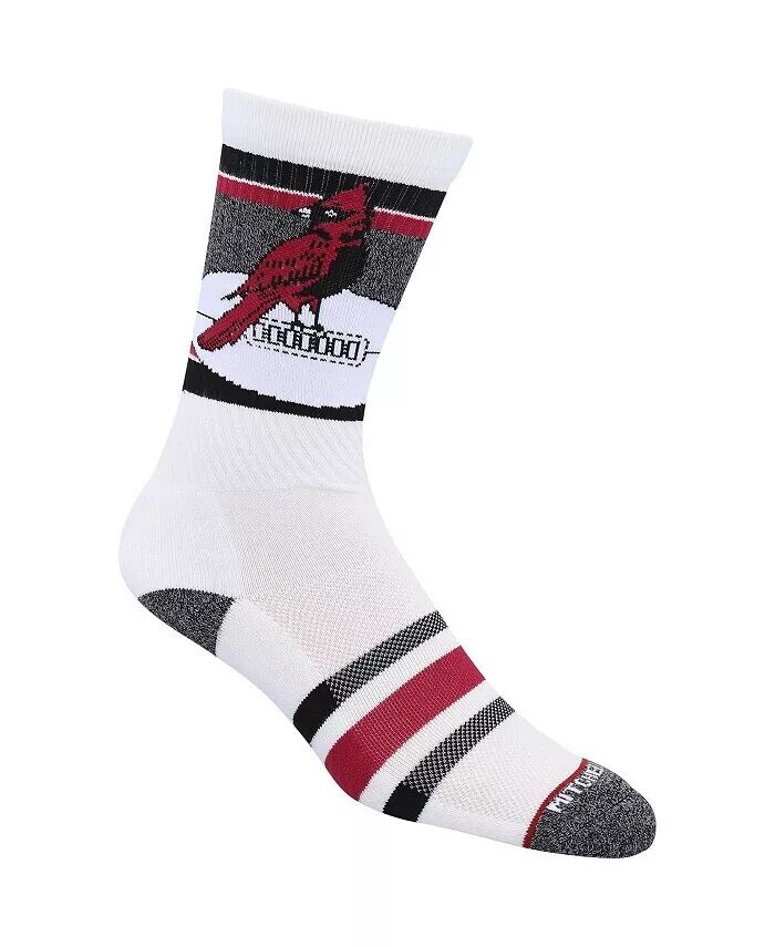 

Мужские и женские белые носки Arizona Cardinals Interception Crew Mitchell & Ness, белый