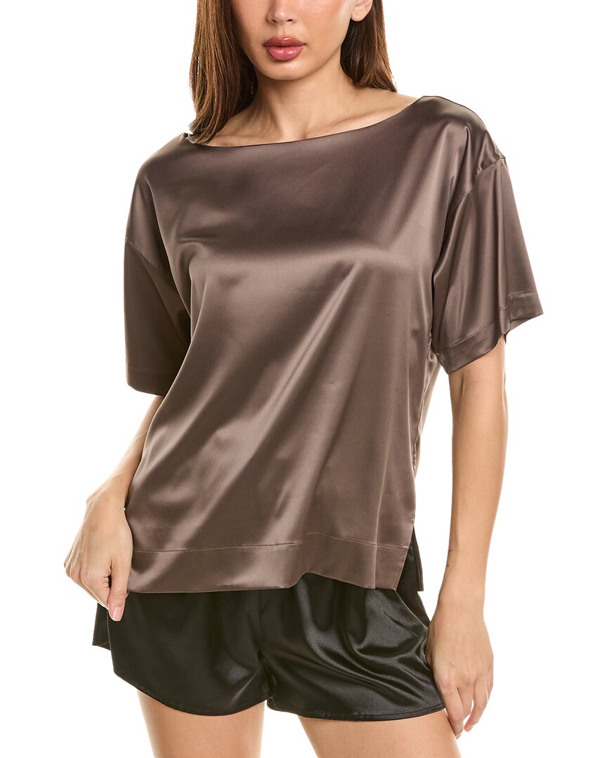

Топ для сна Natori, коричневый