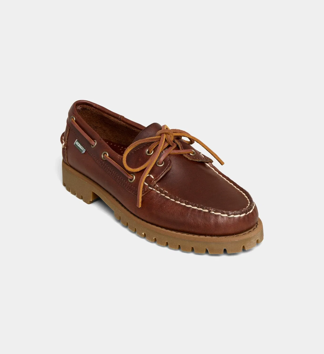 Туфли-лодочки Campsides кожаные Sebago, коричневый — фото 2