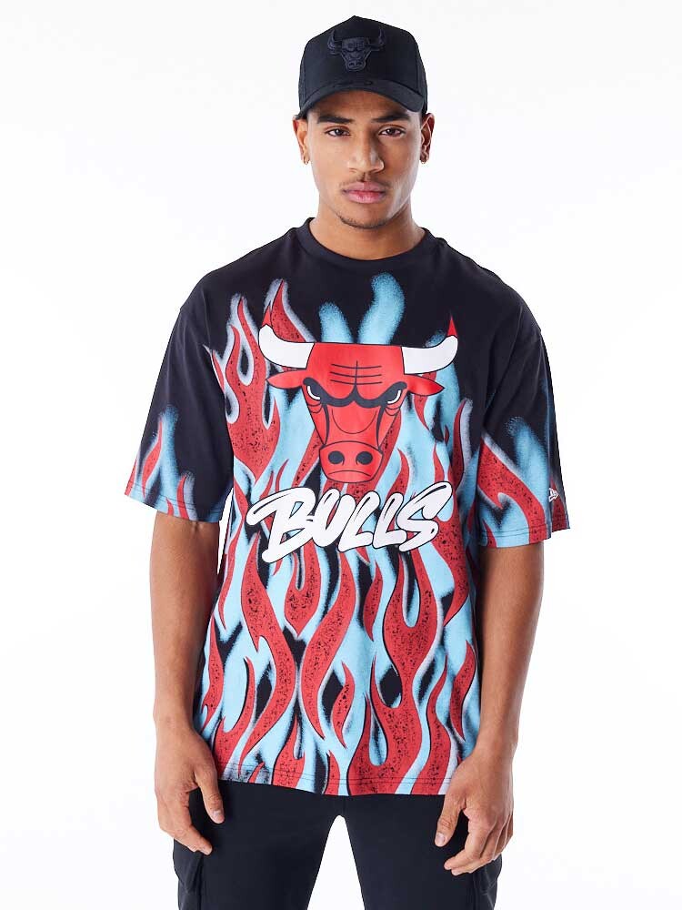 

Футболка New Era NBA FLAME OS TEE CHIBUL, черный