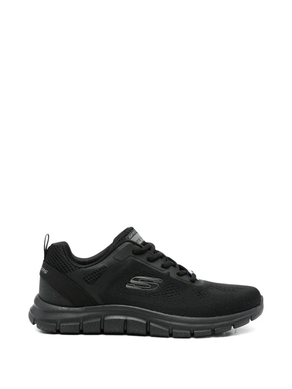 Отслеживайте более широкие кроссовки Skechers, черный