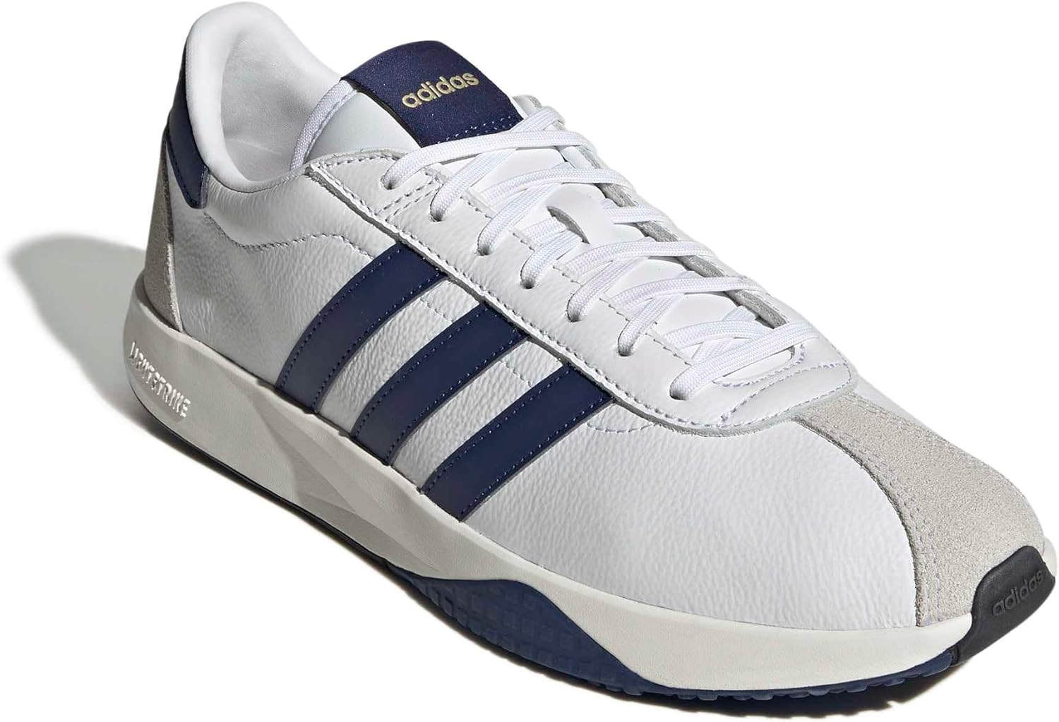 Кроссовки adidas Мужские 76/26, белый/синий/золотой — фото 4