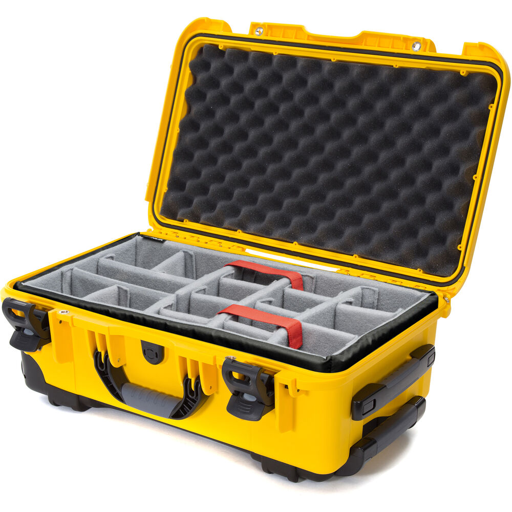 

Кейс Nanuk 935 на колесах с мягкими разделителями (желтый, 28,5 л)