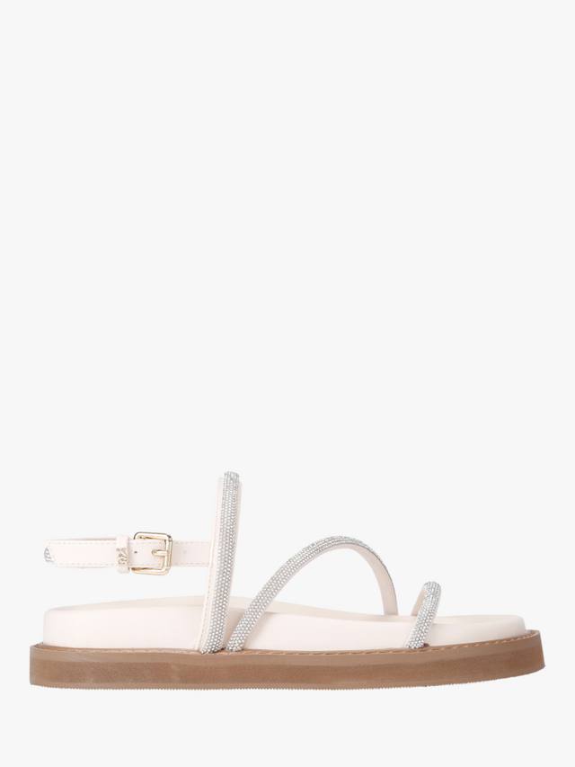 Саванна сандалии с декорированной стелькой KG Kurt Geiger, Silver