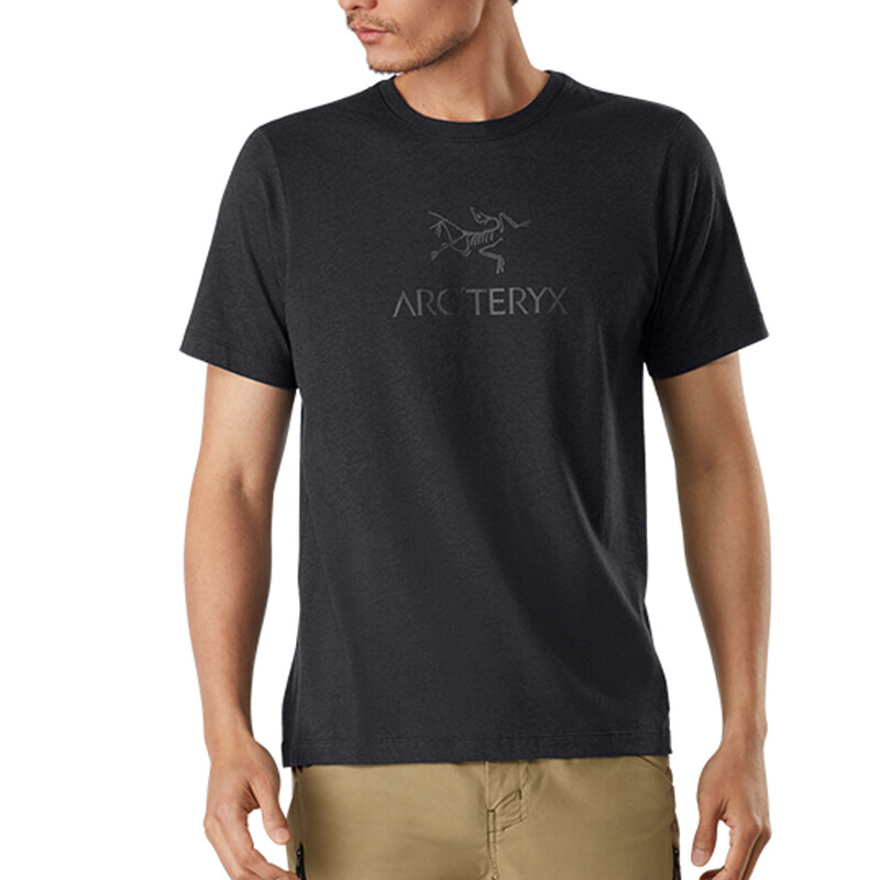 Футболка с эмблемой для мужчин Arcteryx, цвет Spiral — фото 2