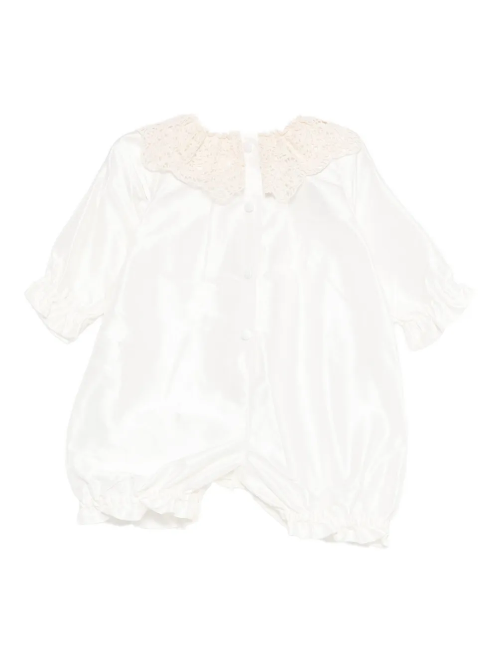 Комбинезон Gemma с кружевным воротником Jesurum Baby, белый — фото 2