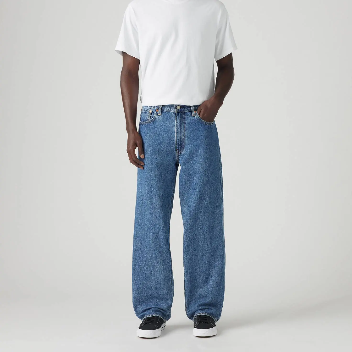 Джинсы Levi's 578 Baggy, средне-синий