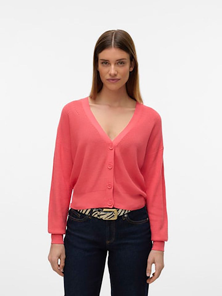 

Кардиган Vero Moda, коралловый
