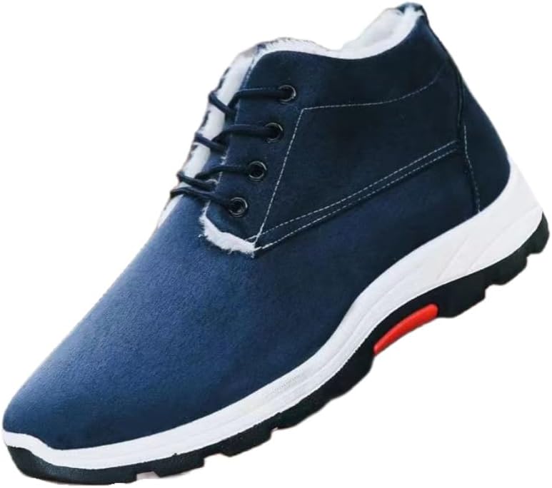 

Зимние толстые и теплые повседневные высокие зимние ботинки Clolinde, противоскользящие и прочные, синий