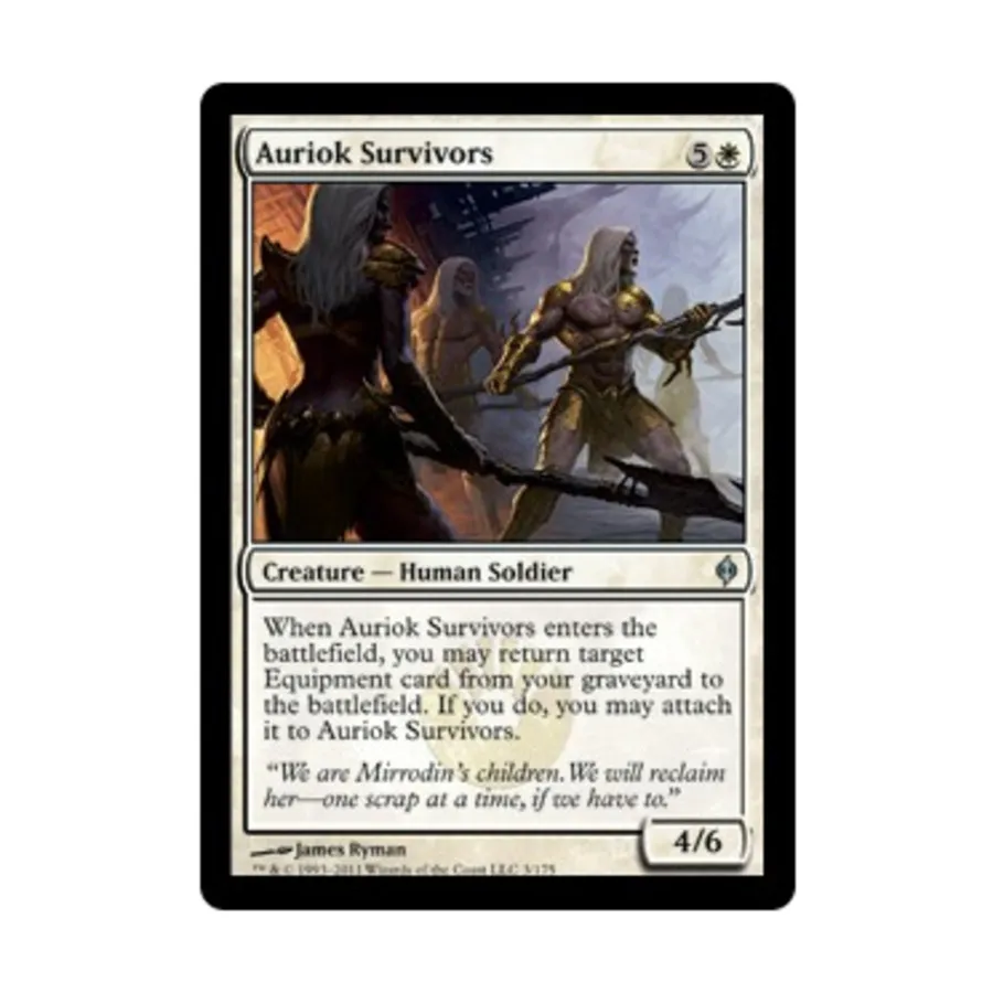 

CCG Выжившие из Ауриока (U), MTG - New Phyrexia