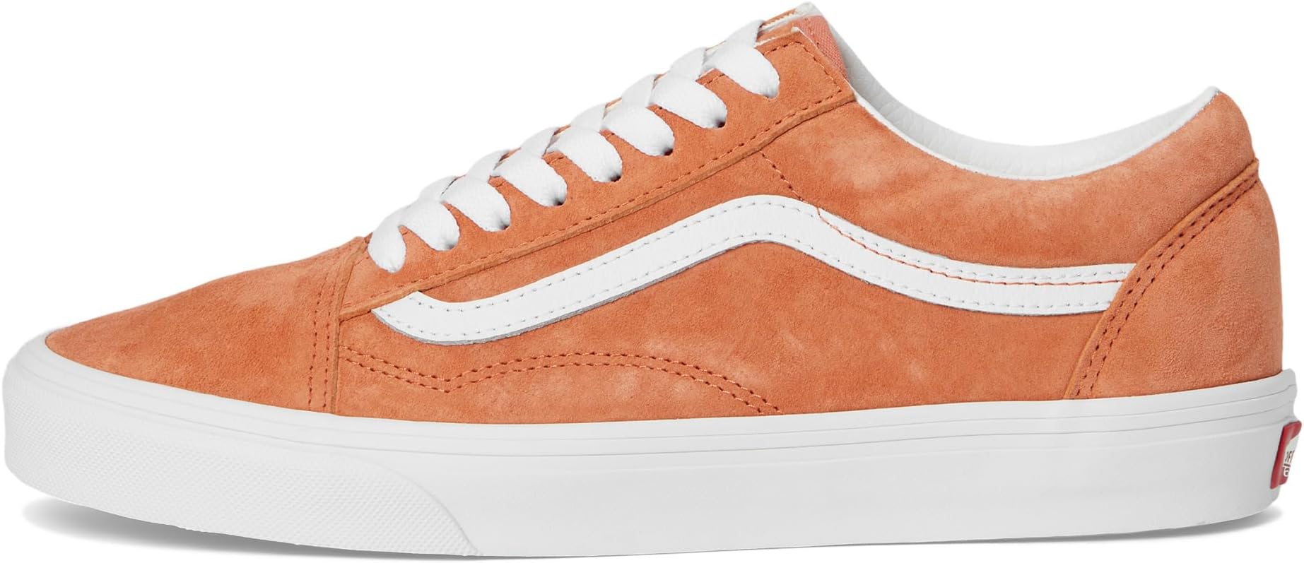 Кроссовки Unisex Vans Old Skool, Pig Suede Carnelian — фото 4