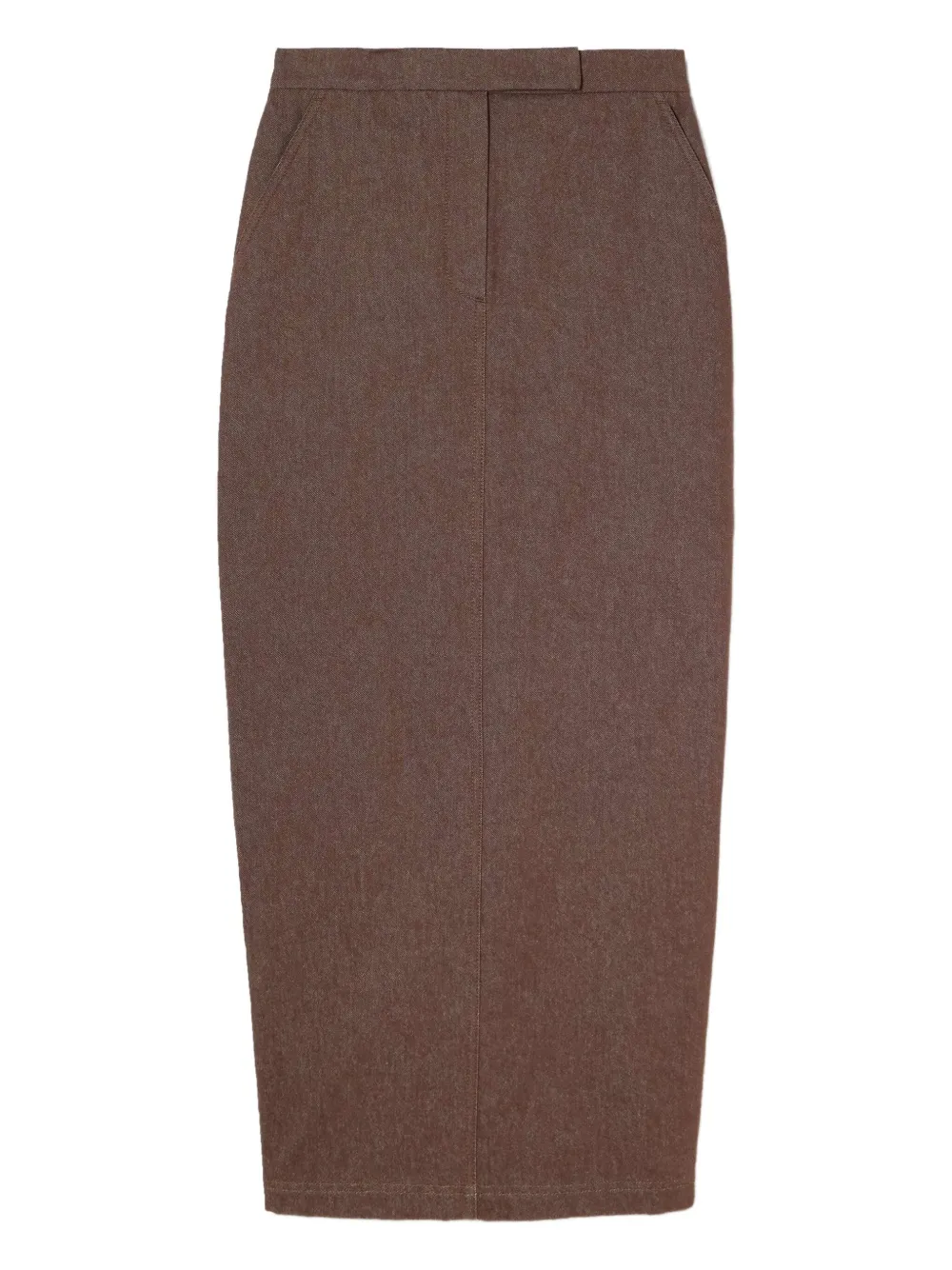 

Юбка миди с карманами MAX MARA, синий