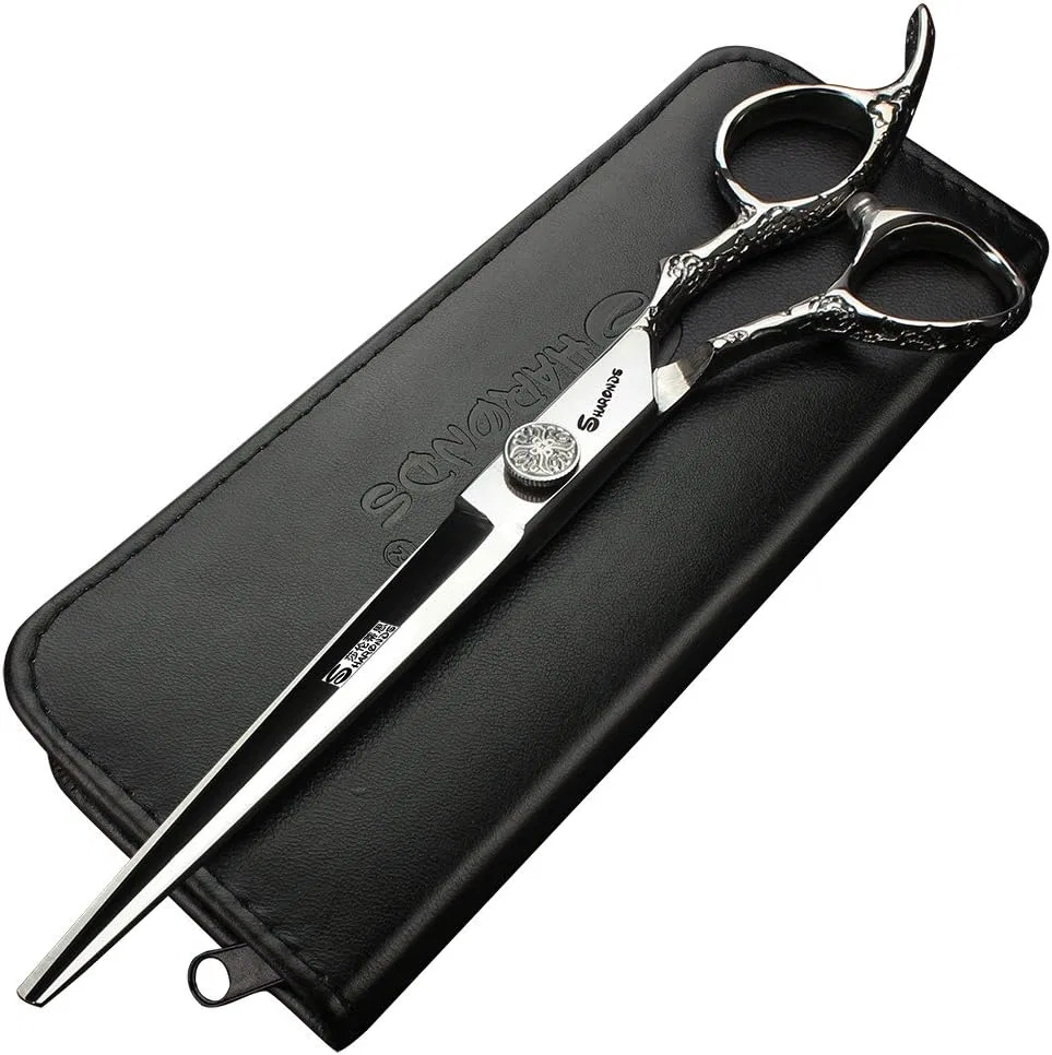 Профессиональные парикмахерские ножницы 18 см с узором «Роза» от SHARONDS Sharonds, 7-Inch Cutting Scissors