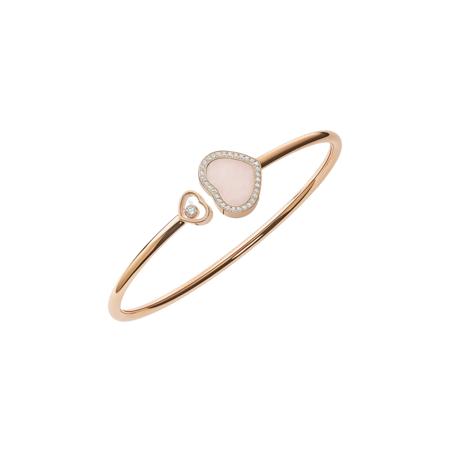 

Браслет Chopard Happy hearts из розового золота, бриллиантов и опалов