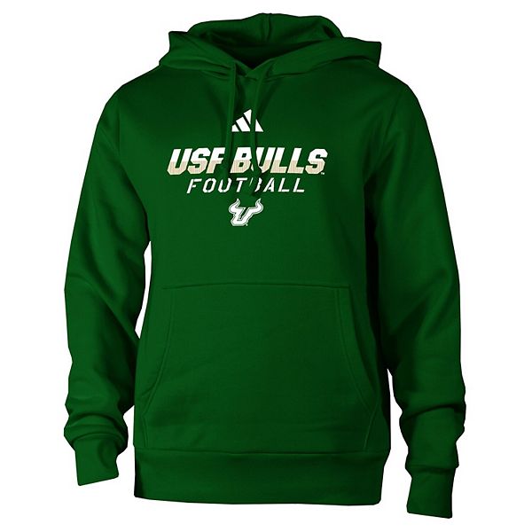 Мужская зеленая толстовка South Florida Bulls Adidas — фото 3