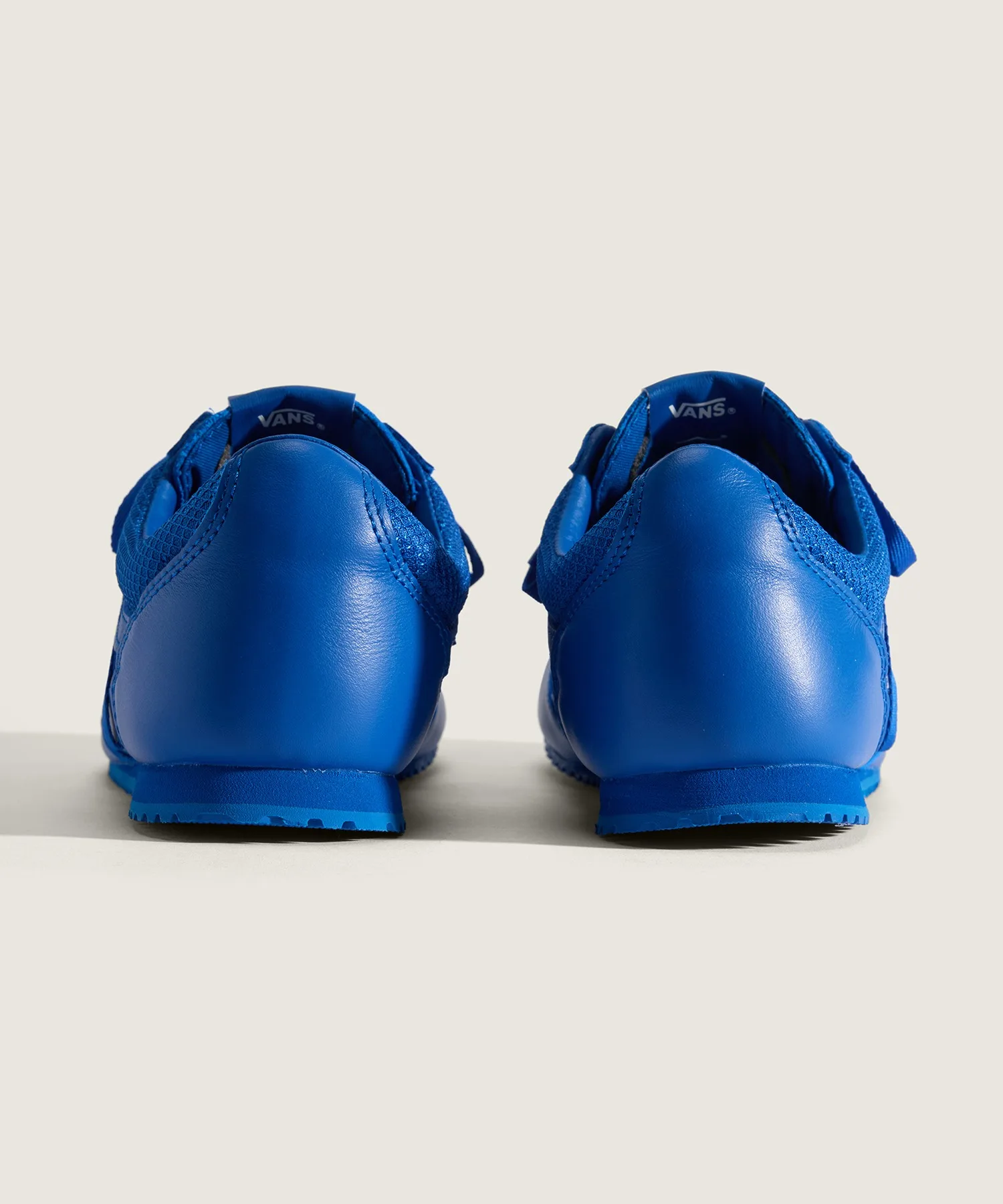 Унисекс кроссовки из натуральной кожи VANS PREMIUM SLP Trainer Marathon синие — фото 4