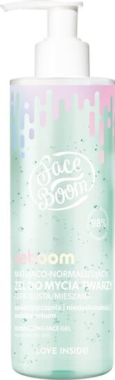 

Матирующий и нормализующий гель для умывания лица FaceBoom Seboom