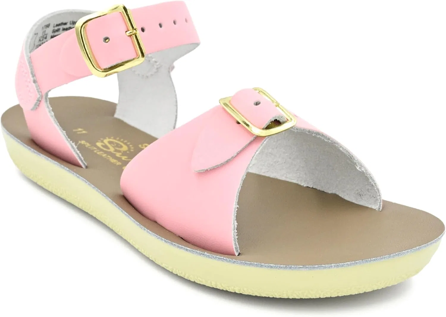 Сандалии кожаные Sun-San, розовый Salt Water Sandals