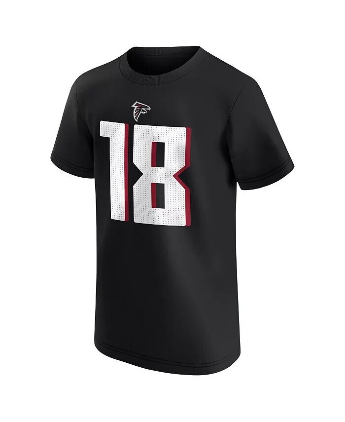 Футболка с именем игрока и номером Кирка Казинса из Big Boys and Girls Atlanta Falcons Nike — фото 3
