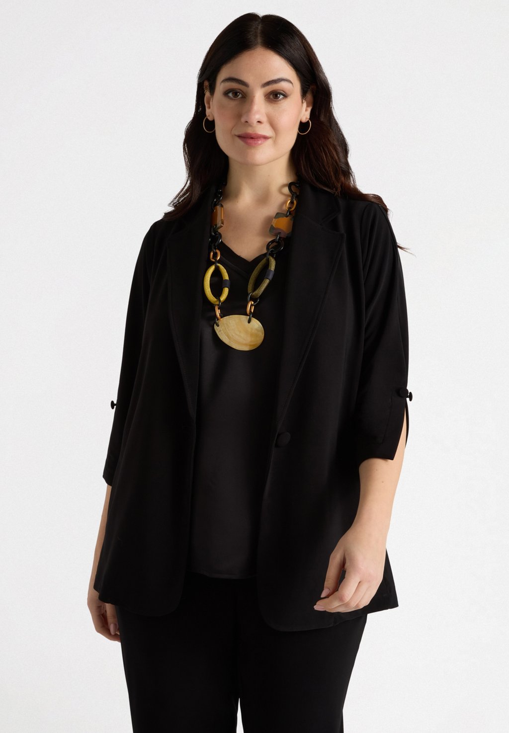 

Блейзер Cardigan Fiorella Rubino, черный