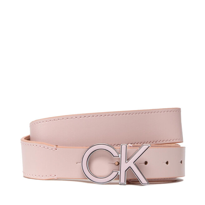 

Ремень Calvin Klein Re-LockInlay Logo, розовый