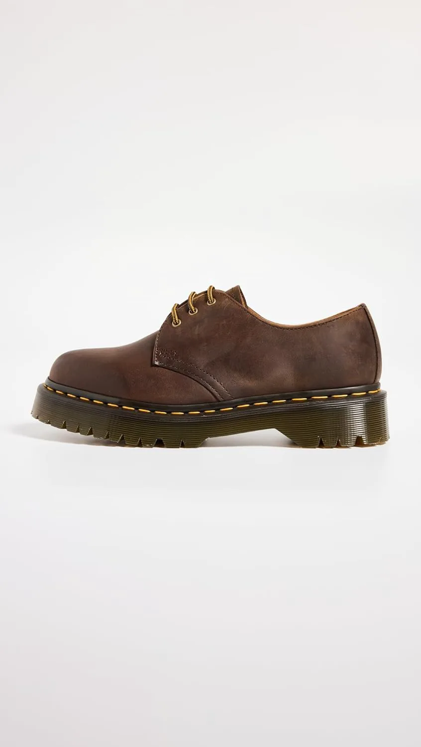 Туфли Dr. Martens Unisex 1461 Bex Smooth Oxford, темно-коричневый — фото 2