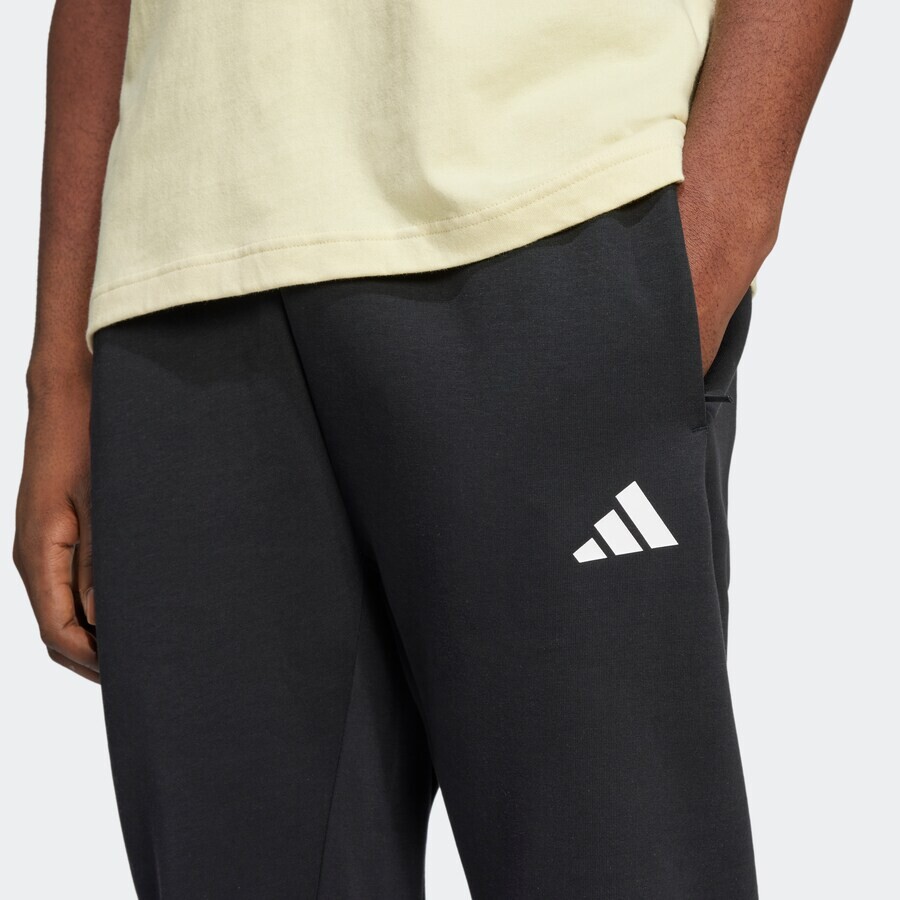 Длинные брюки ADIDAS SPORTSWEAR Tapered Workout Pants, черный — фото 3