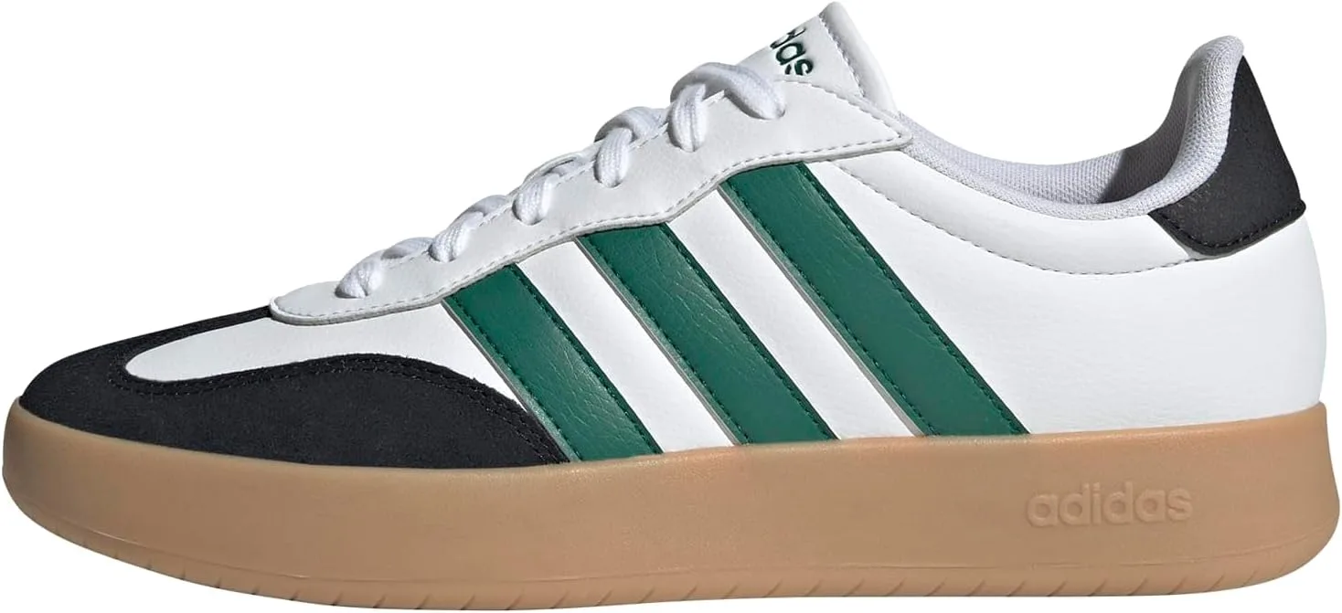 Мужские кроссовки Adidas BARREDA, белый/черный/зеленый