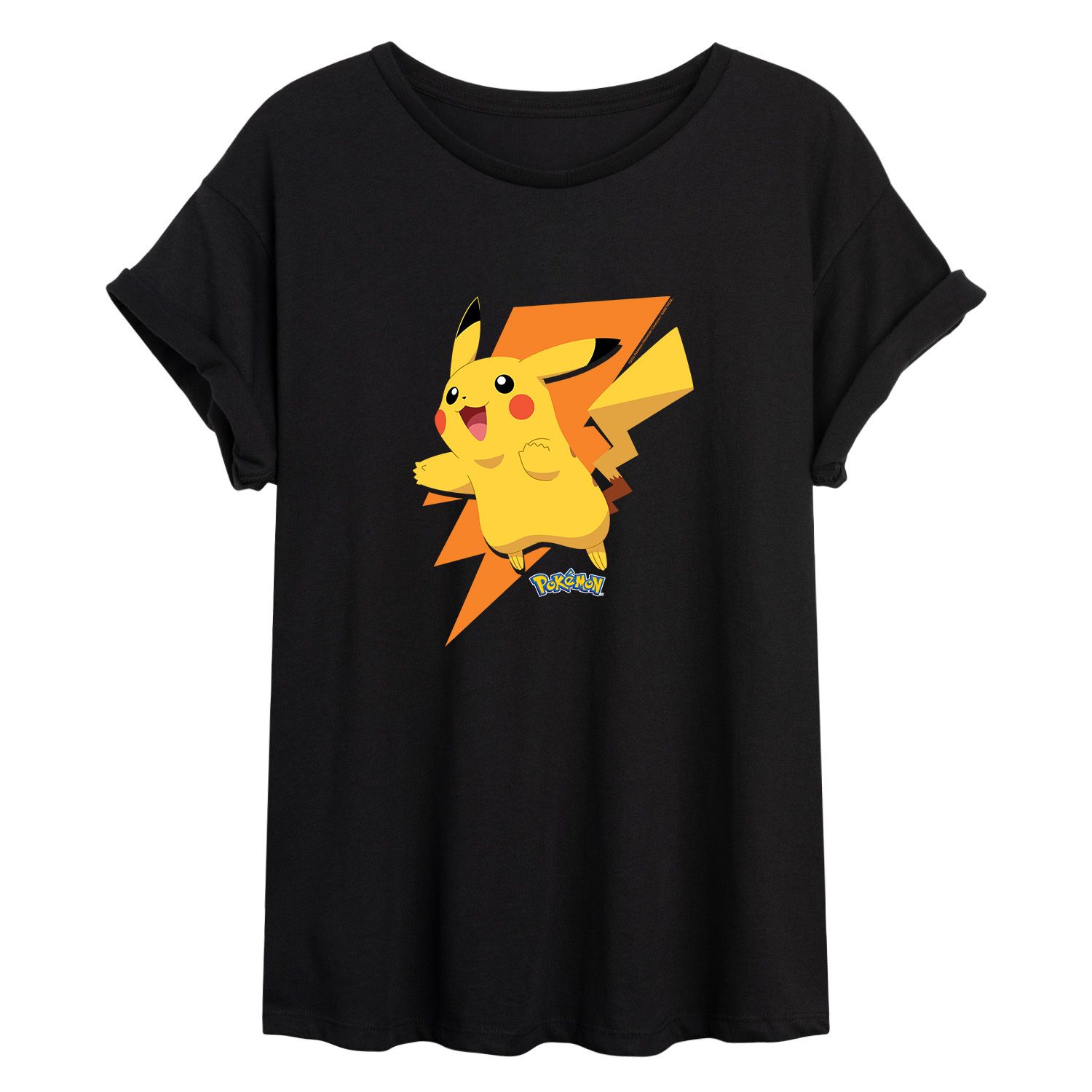 

Детская струящаяся футболка Pokémon Pikachu Bolt Licensed Character