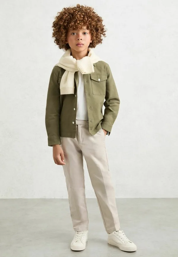 Легкая куртка на пуговицах с островным принтом Reiss, Green