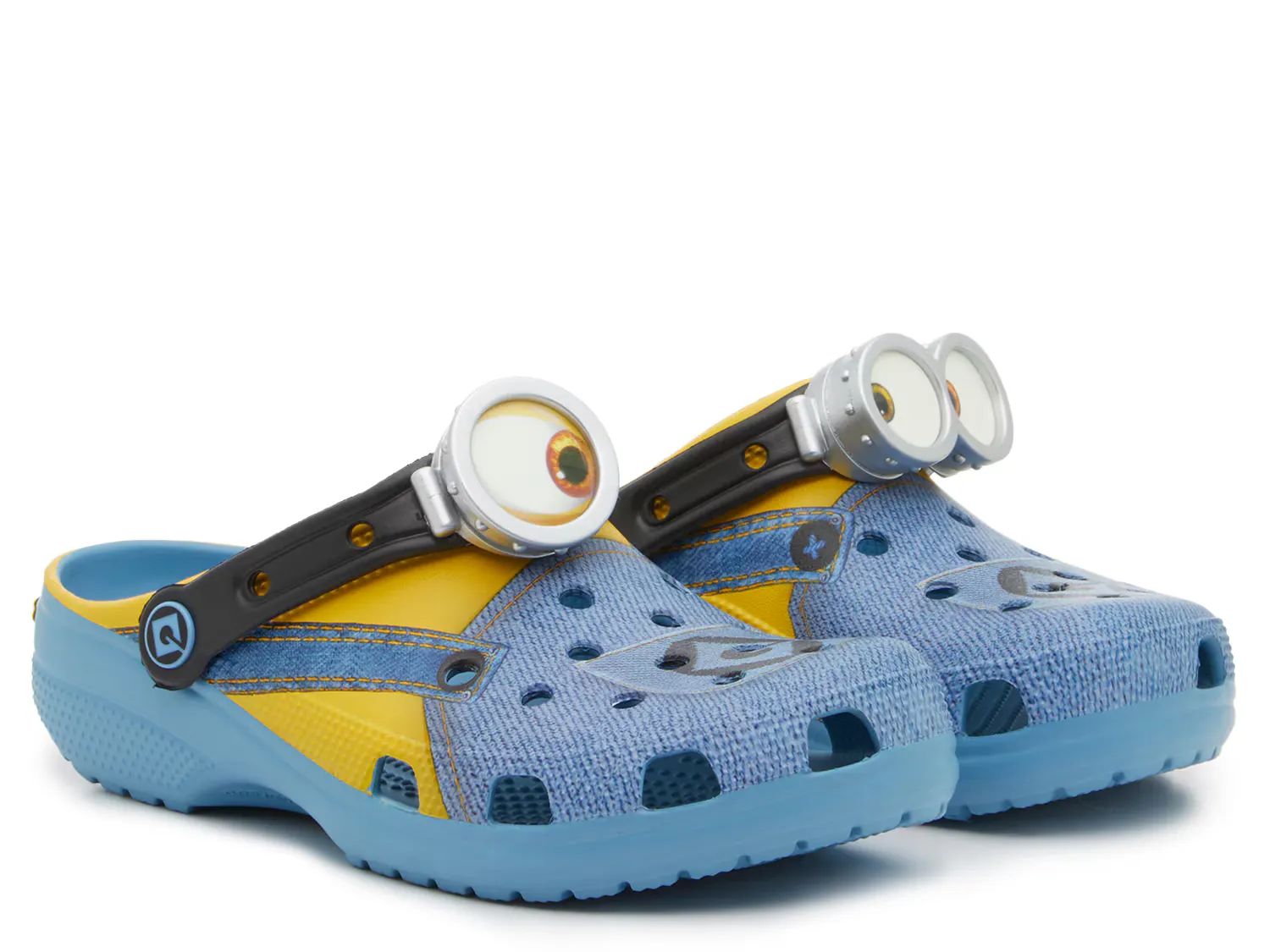 

Сабо Despicable Me 4 Clog Crocs, цвет bluedenim_yellow