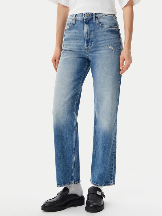

Джинсы прямого кроя Layla DW0DW19772 Tommy Jeans, синий