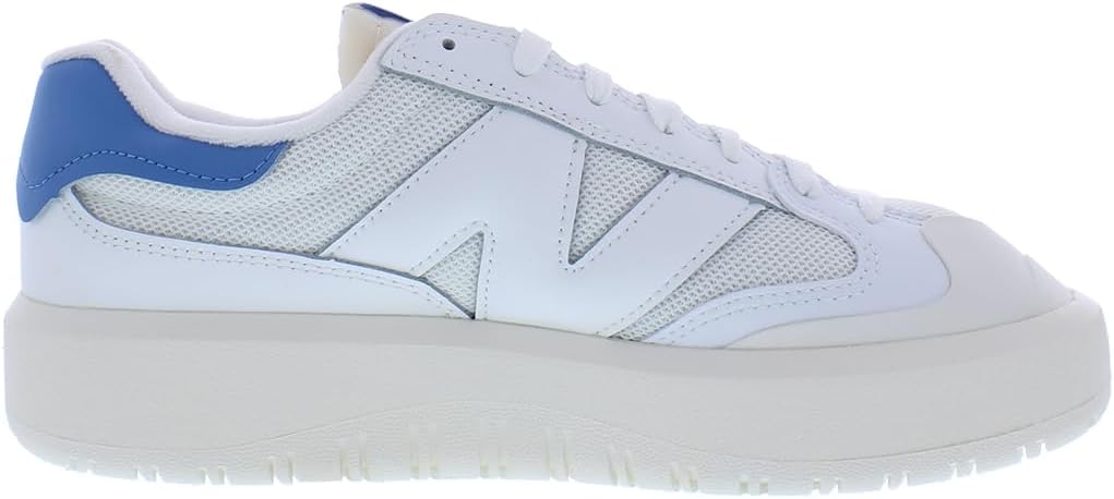 Мужские кроссовки New Balance низкие, белый/синий — фото 2