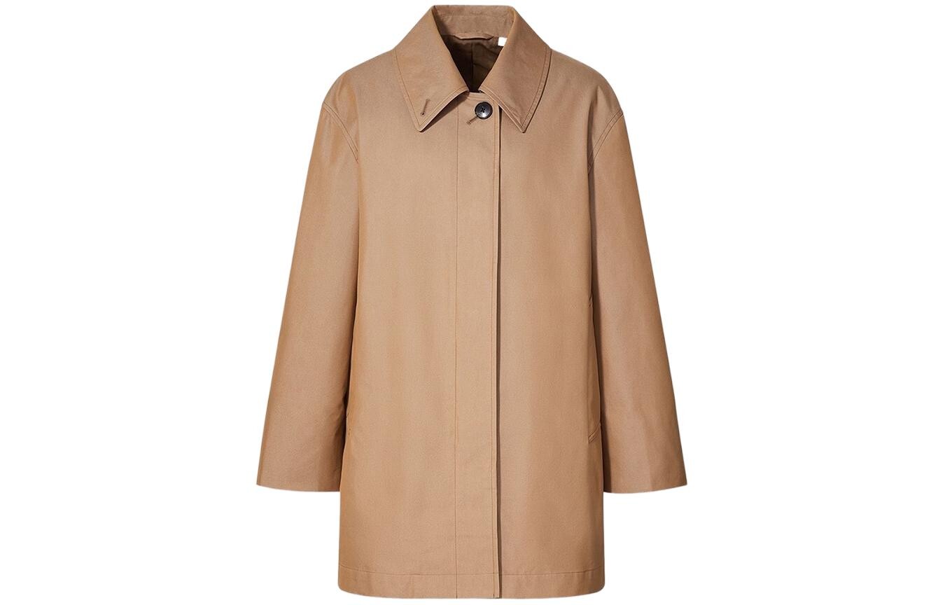 

Пальто женское Uniqlo, хаки