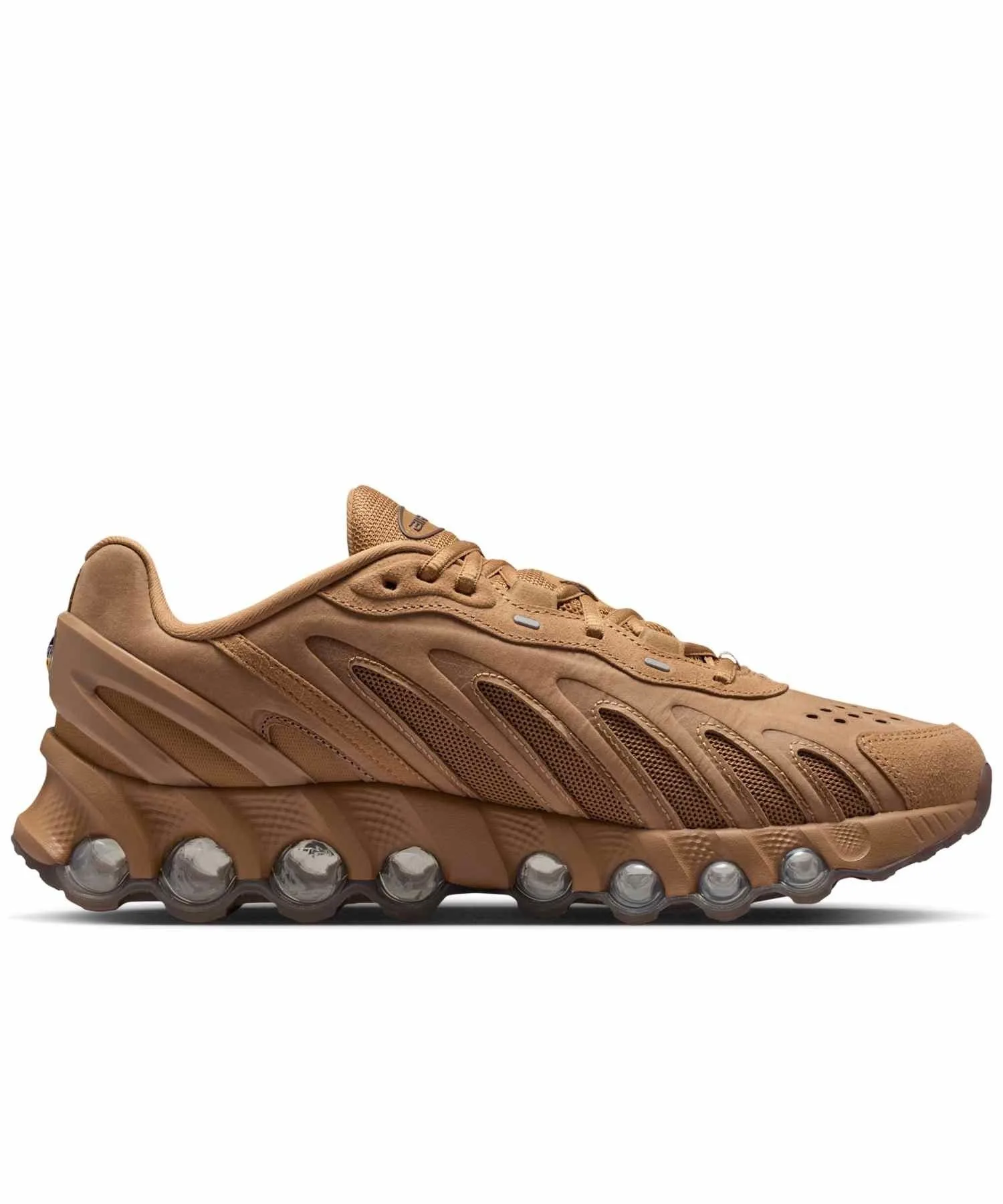Мужские кожаные кроссовки Air Max Dn8 NIKE Flax — фото 3