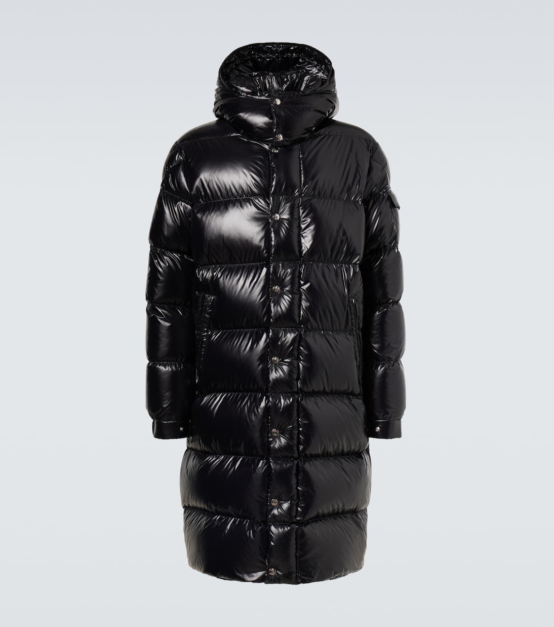 

Ганноверское пуховое пальто Moncler, черный