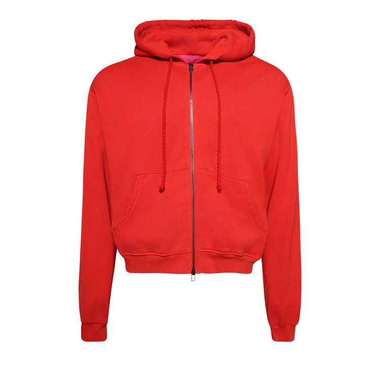 

Худи The Elder Statesman Daily Zip Hoodie, Sanguinello