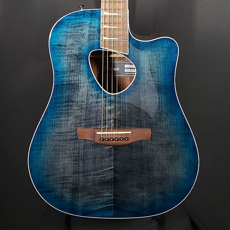 

Акустическая гитара Ibanez Altstar Series ALT30FM-BDB Blue Doom Burst Acoustic Electric Guitar #257