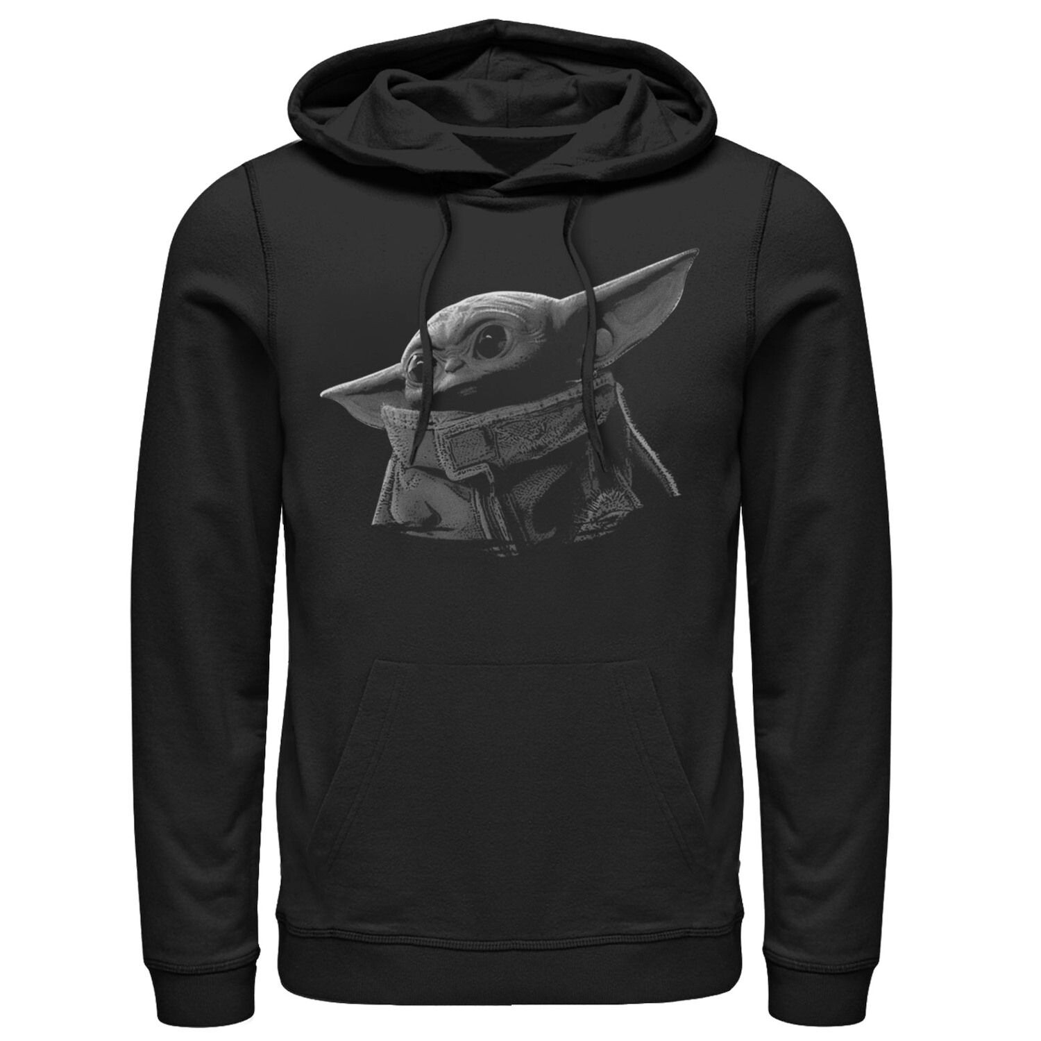 

Мужская черная и серая толстовка с портретом The Mandalorian The Child Star Wars, Черный, Мужская черная и серая толстовка с портретом The Mandalorian The Child Star Wars