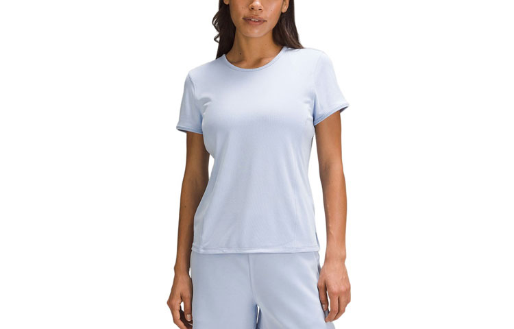 

Футболка женская Lululemon, Blue Linen