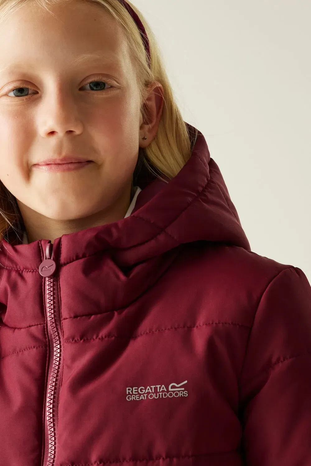 Детская куртка Thermoguard Insulated Padded Jacket Regatta, красный — фото 4