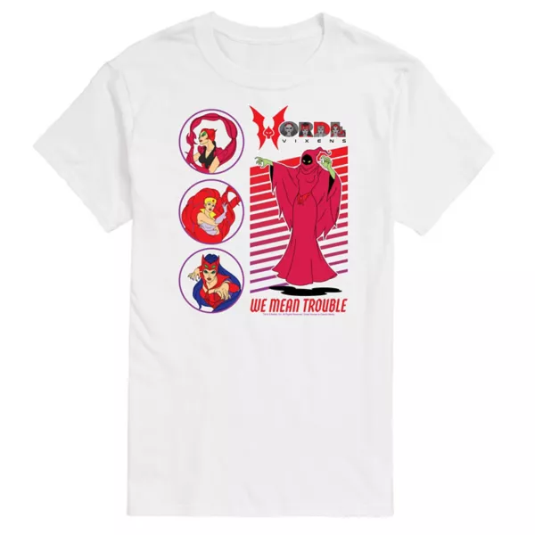 

Мужская футболка с принтом Shera Horde Vixens Licensed Character, белый