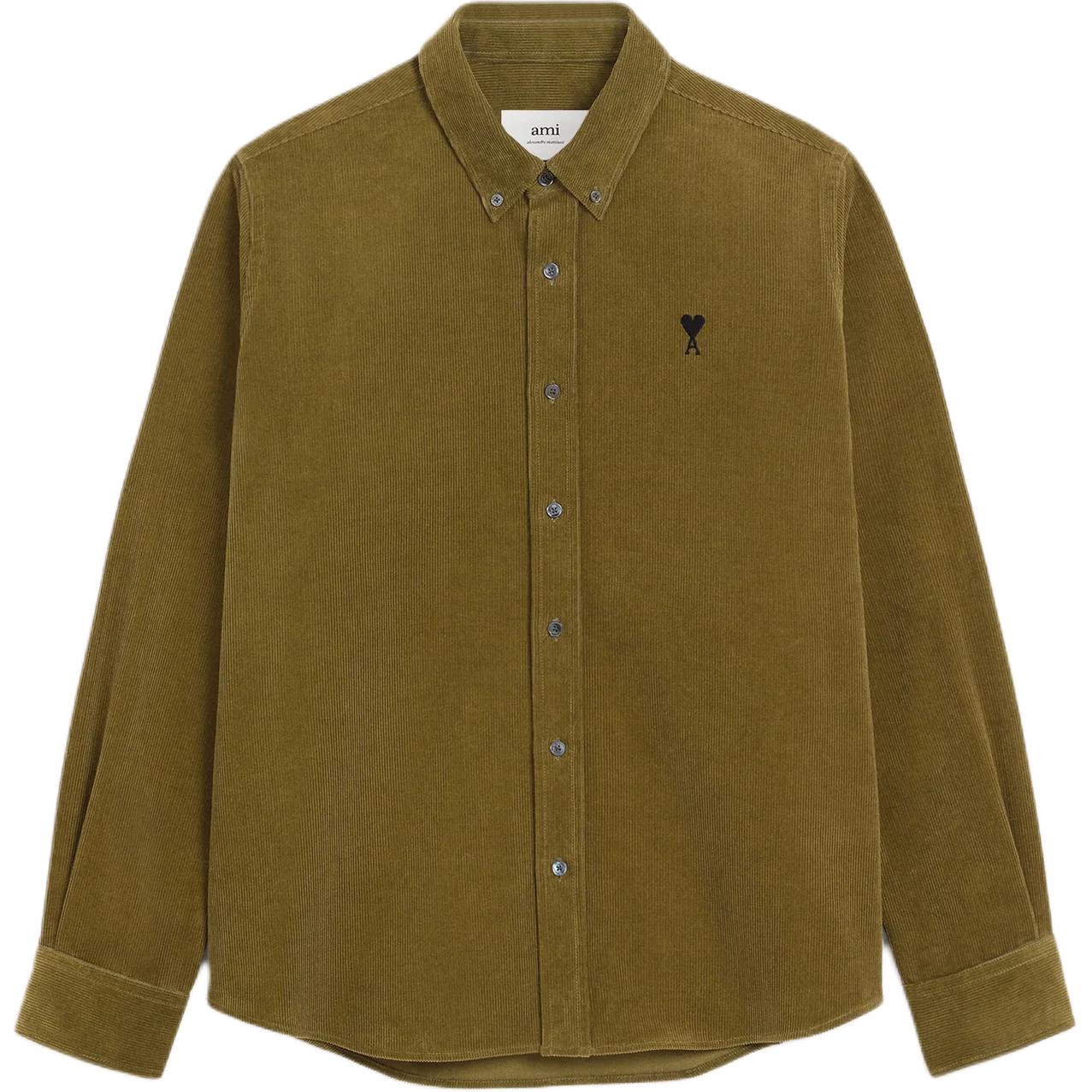

Ami Рубашка на пуговицах Ami De Coeur Amiparis, bronze