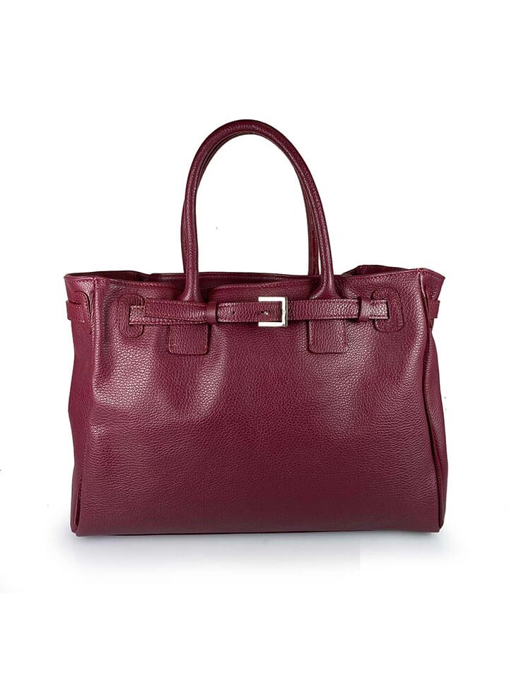 

Сумка Lia Biassoni Leder-Henkeltasche Ampollino, цвет Bordeaux