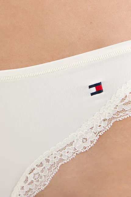 Трусы женские классические Tommy Hilfiger, бежевый — фото 4