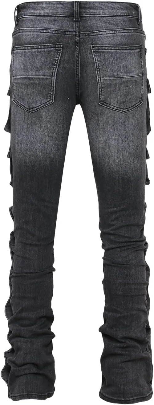 Джинсы деним Men's Trendy Denim, серый — фото 2