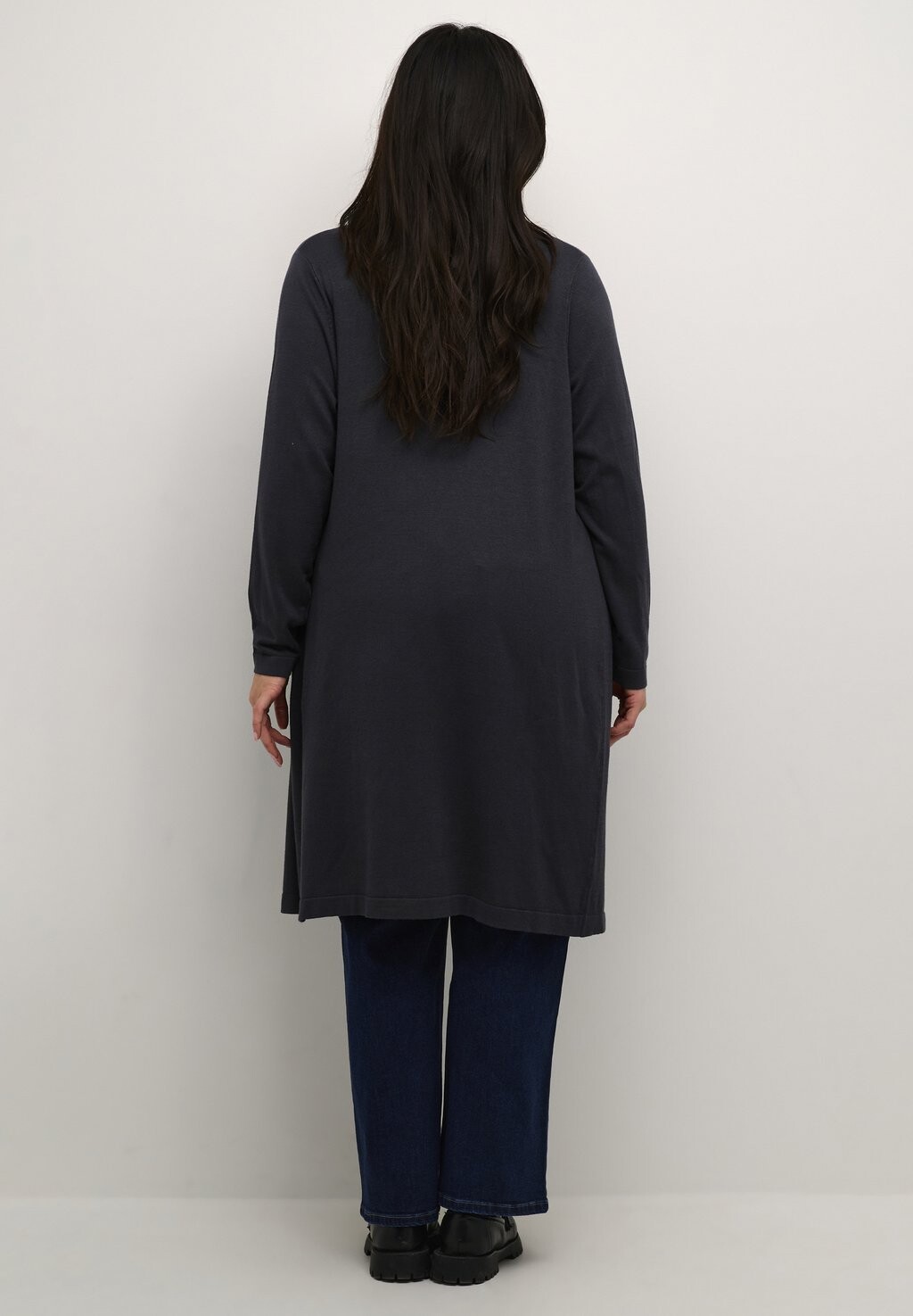 

Кардиган FARSIA LONG Kaffe Curve, черный