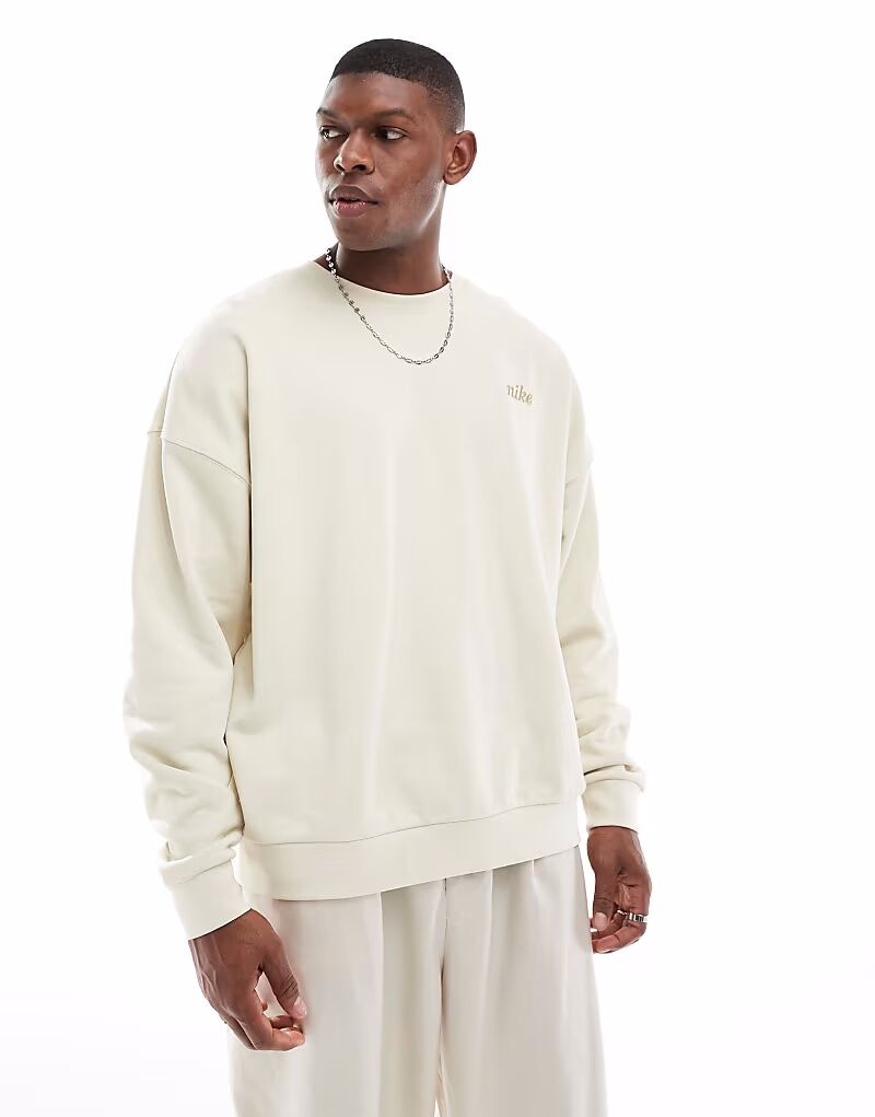 

Толстовка Nike Club бежевого цвета